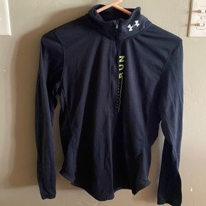 Black under Armour long sleeve quarter zip size Medium